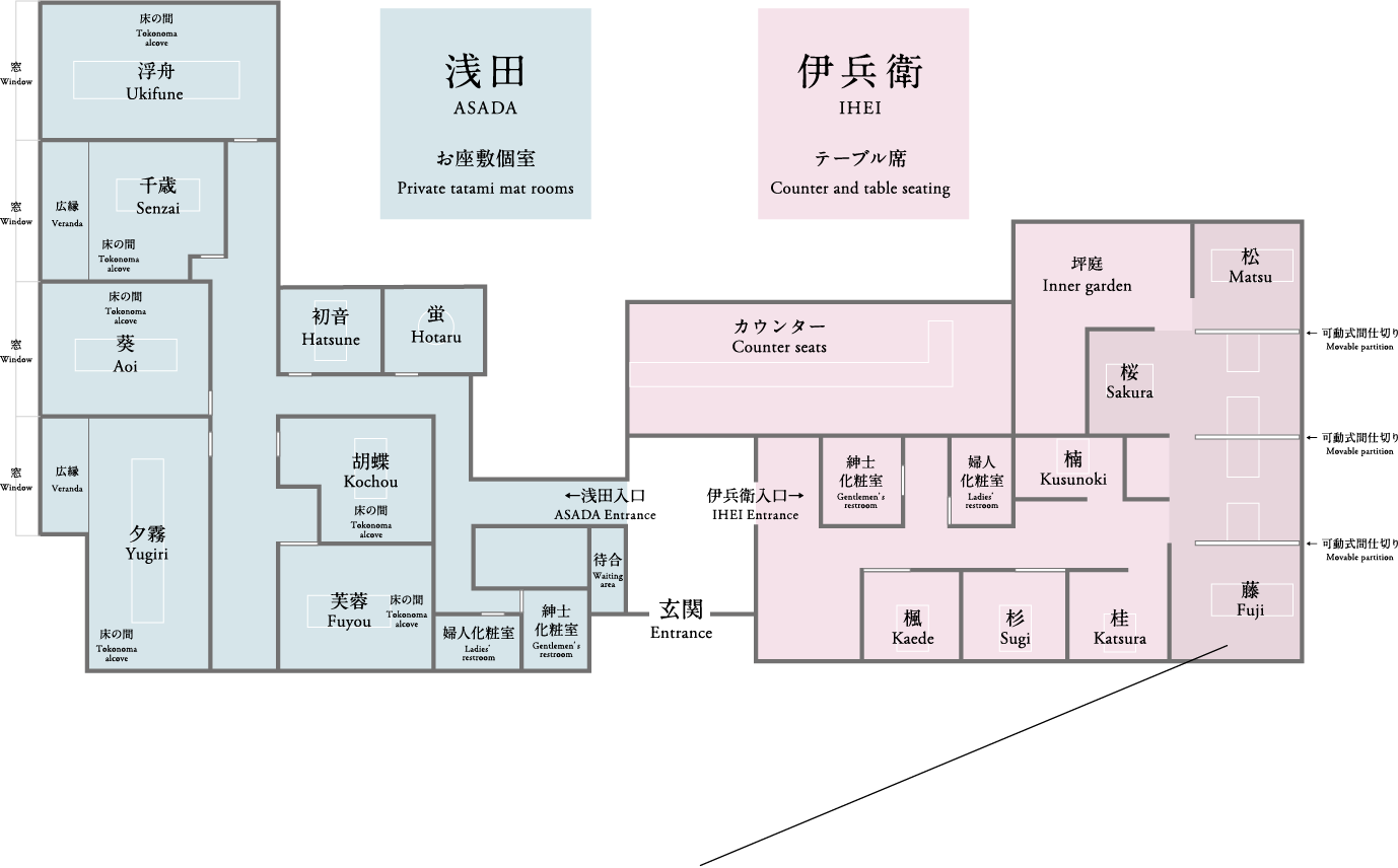 名古屋浅田 間取り図