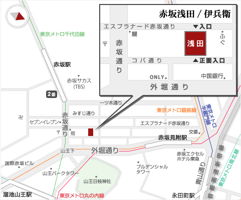 赤坂地図
